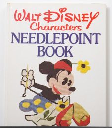Walt Disney Characters Needlepoint Book by LIsabeth Perrone