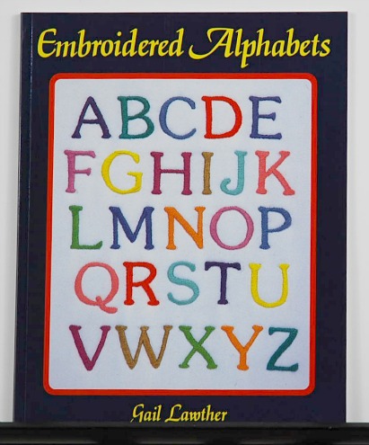Embroidered Alphabets by Gail Lawther