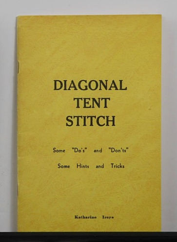 RARE Diagonal Tent Stitch by Katharine Ireys