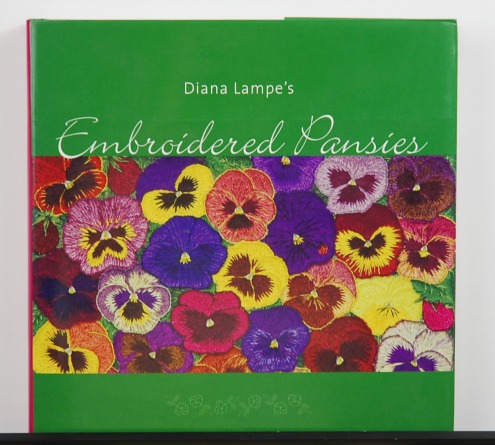 Diana Lampe's Embroidered Pansies