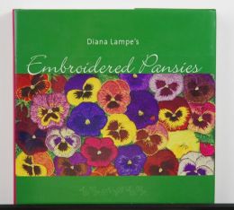 Diana Lampe's Embroidered Pansies