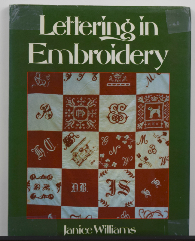Lettering in Embroidery by Janice Williams