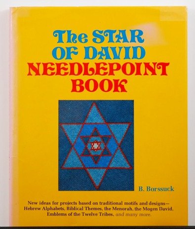 The Star of David Needlepoint Book by B. Bossuck