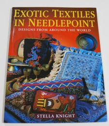 Exotic Textiles in Needlepoint by Stella Knight